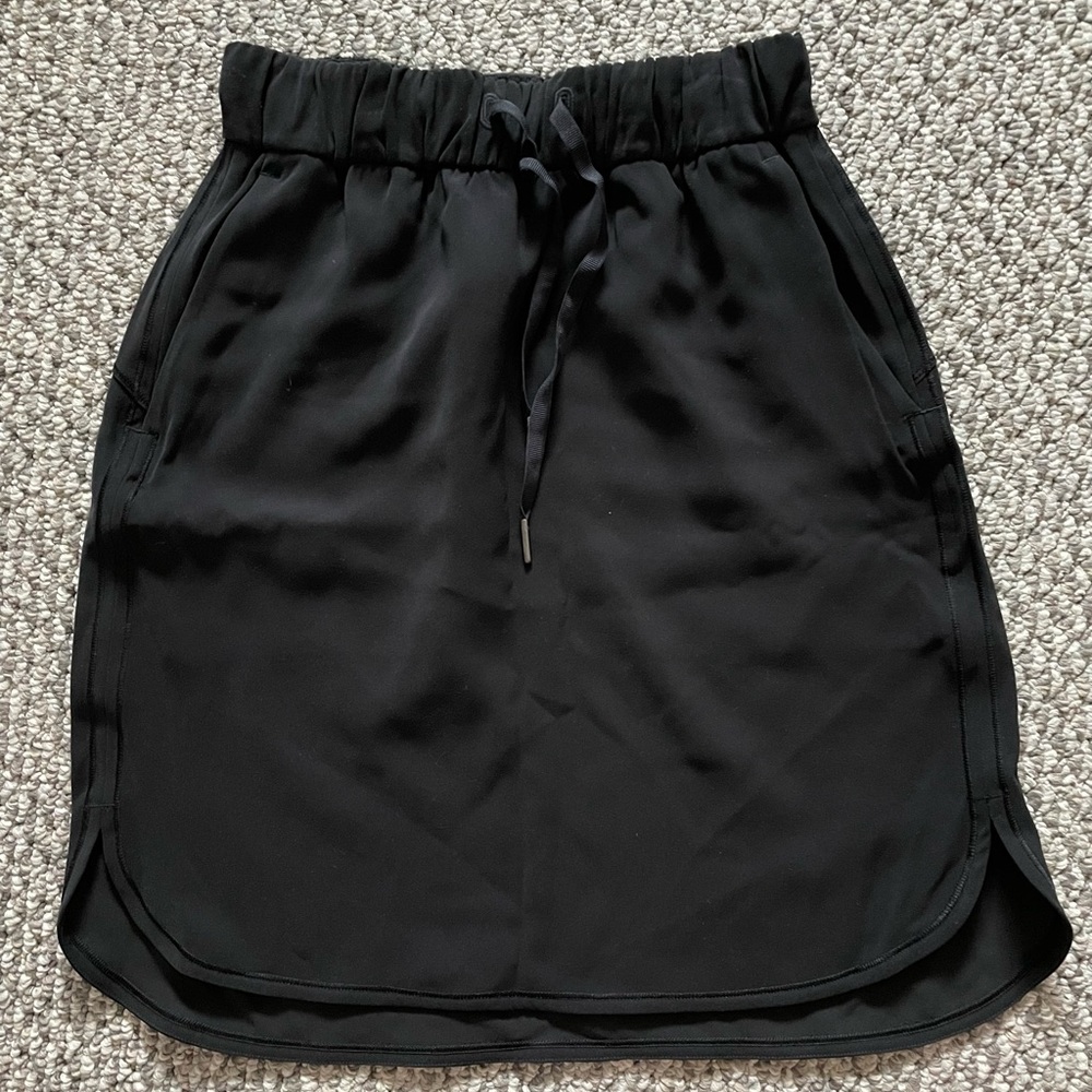 Lululemon Black Skirt